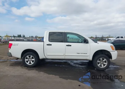 2012 Nissan Titan Sv из США, поврежденный, VIN 1N6AA0EJ6CN309091